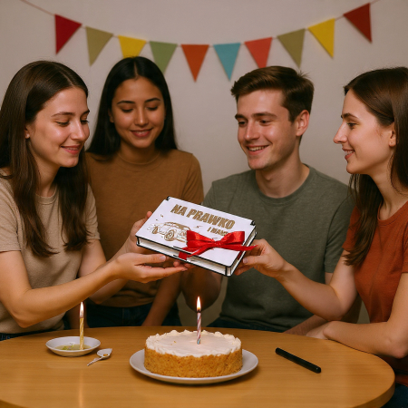 Pudełko na pieniądze prezent z okazji zdania Prawo jazdy